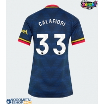Ženski Nogometni dresi Arsenal Riccardo Calafiori #33 Gostujoči 2026-27 Kratek Rokav